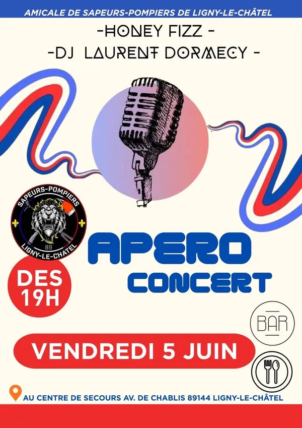 Apéro-concert des Sapeurs-Pompiers