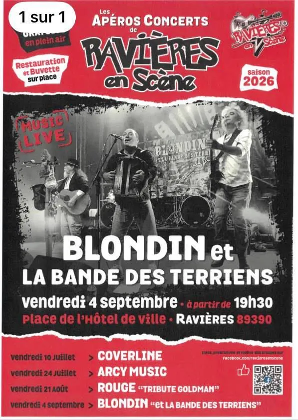 Apéro concert - BLONDIN et la bande des terriens