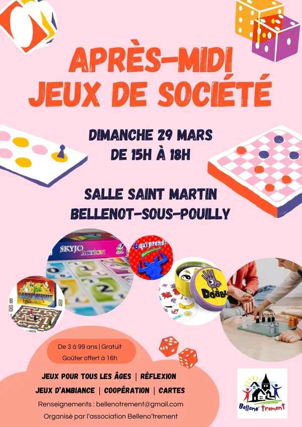 Après-midi jeux de société