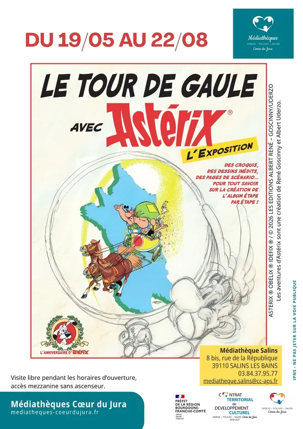 Le tour de Gaule avec Astérix