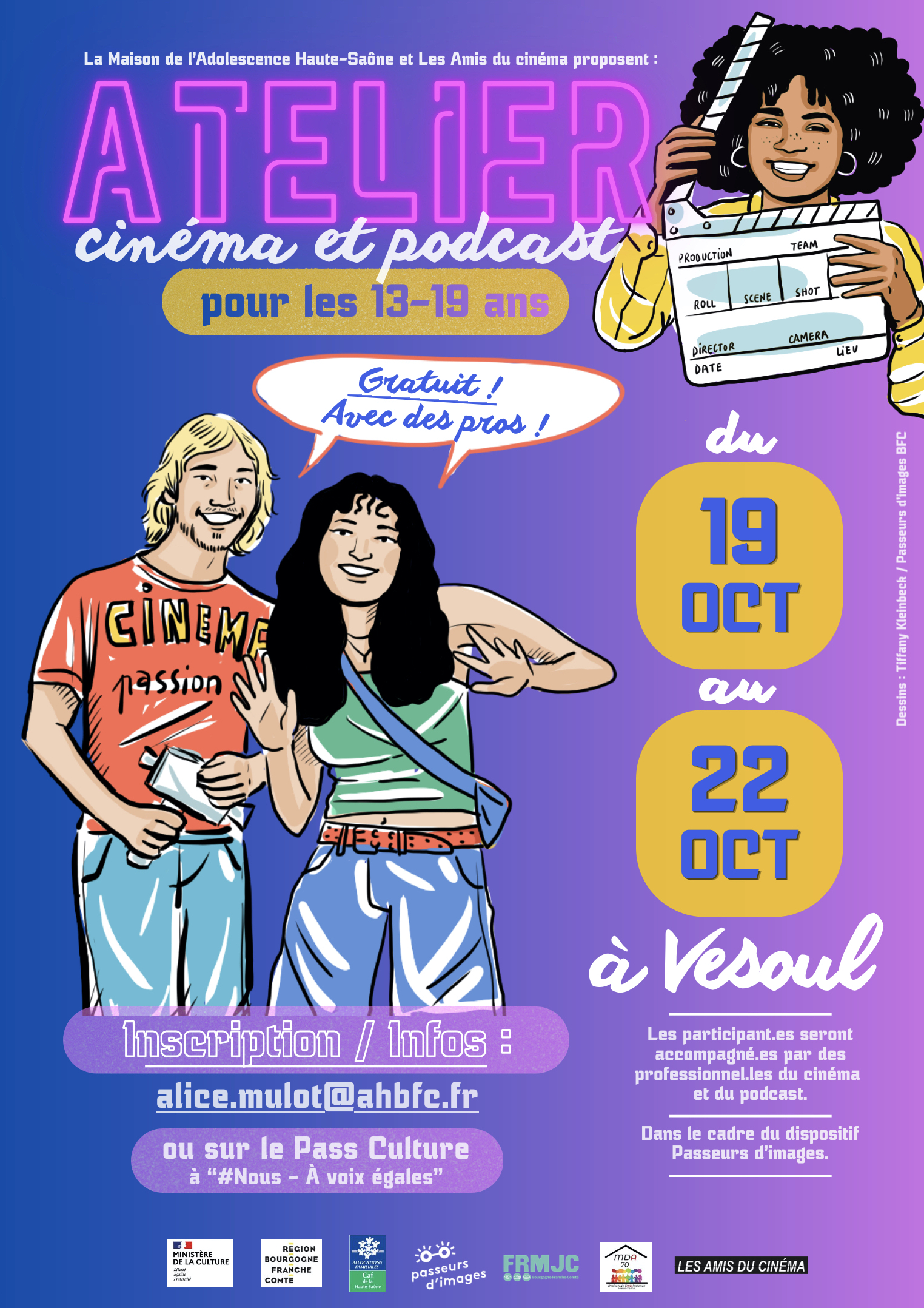 Atelier Cinéma et Podcast