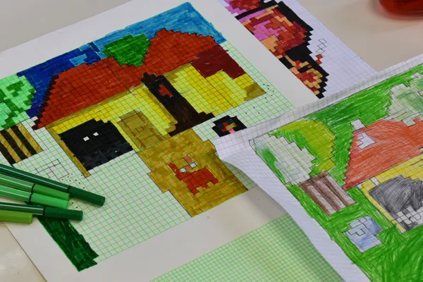 Atelier créatif "Mon château pixelisé"