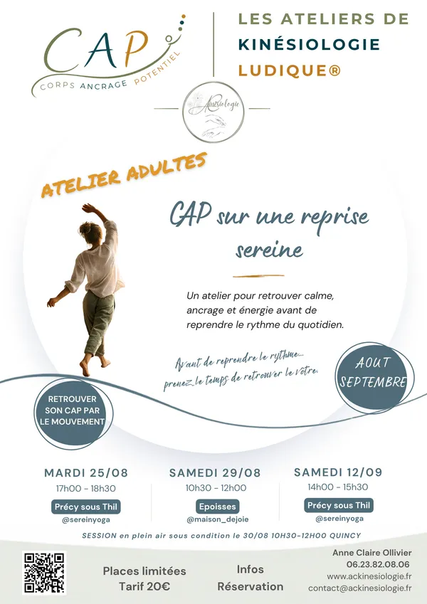 Atelier de kinésiologie ludique® - Précy
