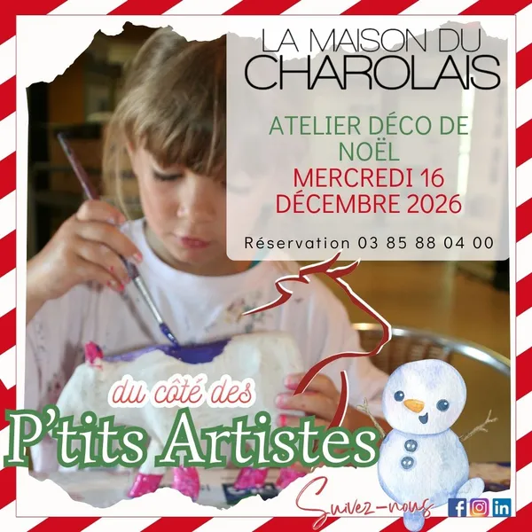 Atelier artistique : Atelier déco de noël
