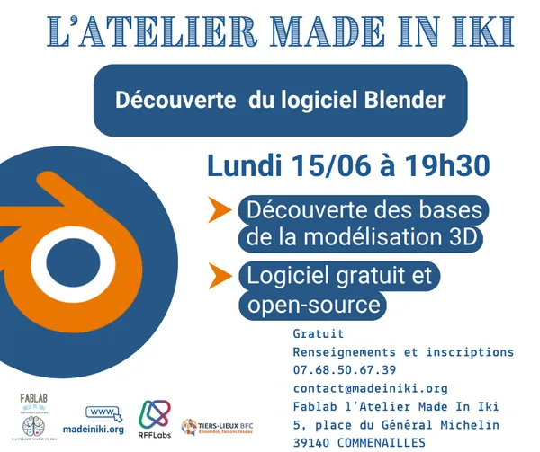 Atelier découverte modélisation 3D
