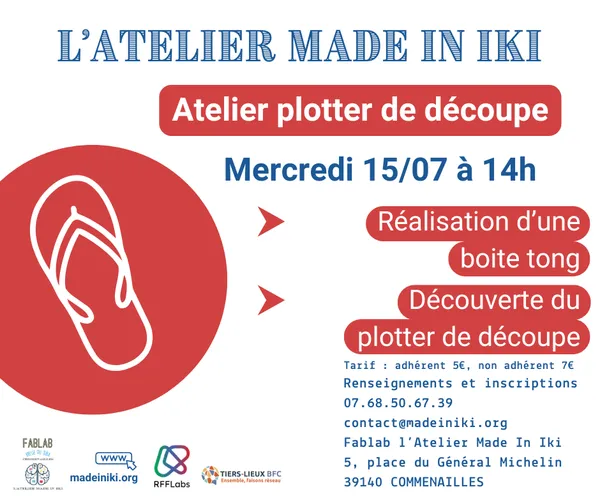 Atelier plotter de découpe