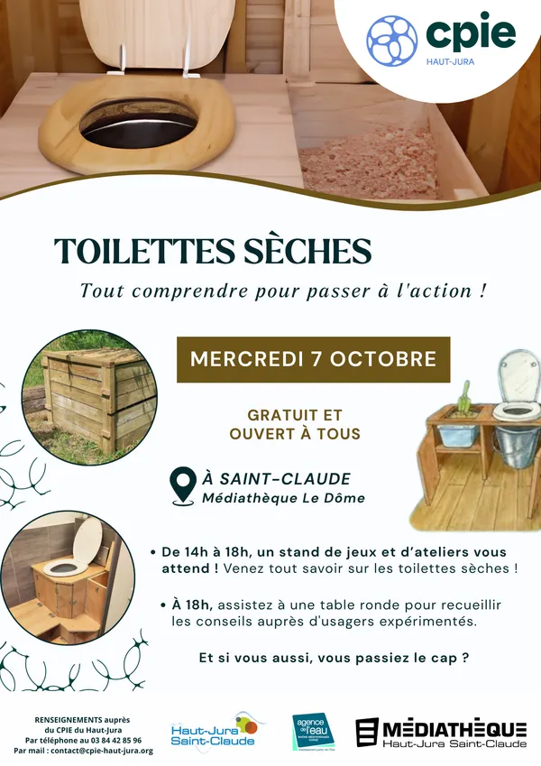 Médiathèque Le Dôme - toilettes sèches - Tout comprendre pour passer à l'action
