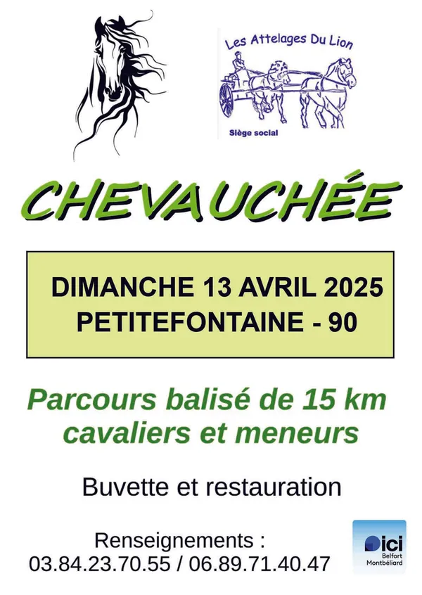 Chevauchée de Cavaliers et Meneurs