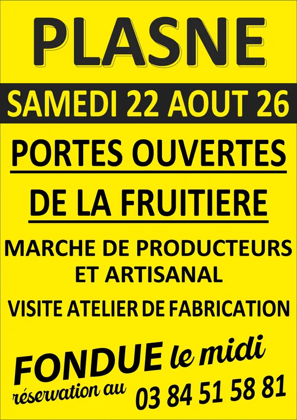 Les Délices du Plateau - Portes Ouvertes