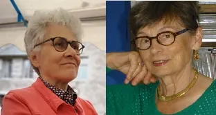 Conversation littéraire entre Gisèle Bienne et Colette Camelin à Bibracte