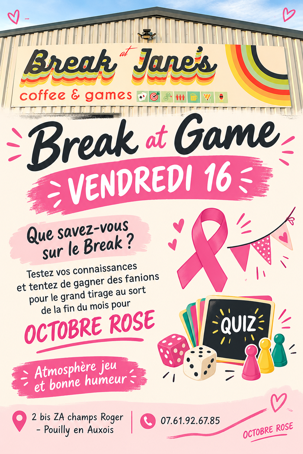 BREAK AT GAME - 21320 Pouilly en Auxois