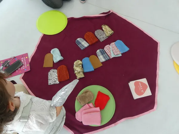 Séance d'éveil sensoriel Babytouch