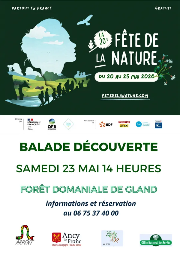 Balade découverte dans la forêt de
Gland