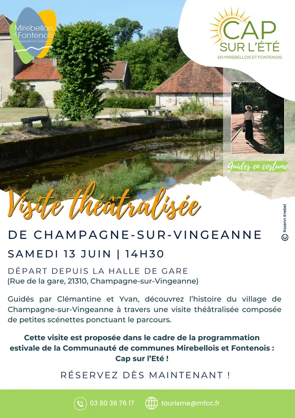 Balade théâtralisée de Champagne sur Vingeanne