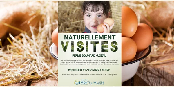 Naturellement visites : Visite de la ferme d'Emilie et Damien