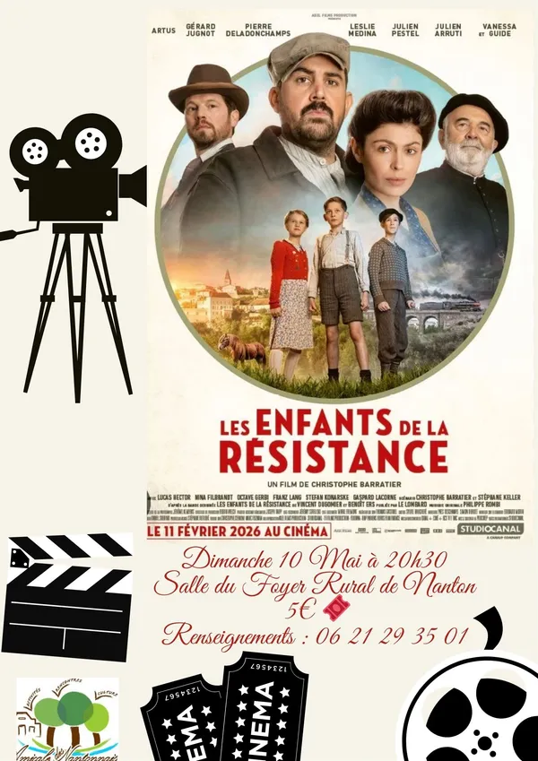 Séance de cinéma : Les Enfants de la Résistance