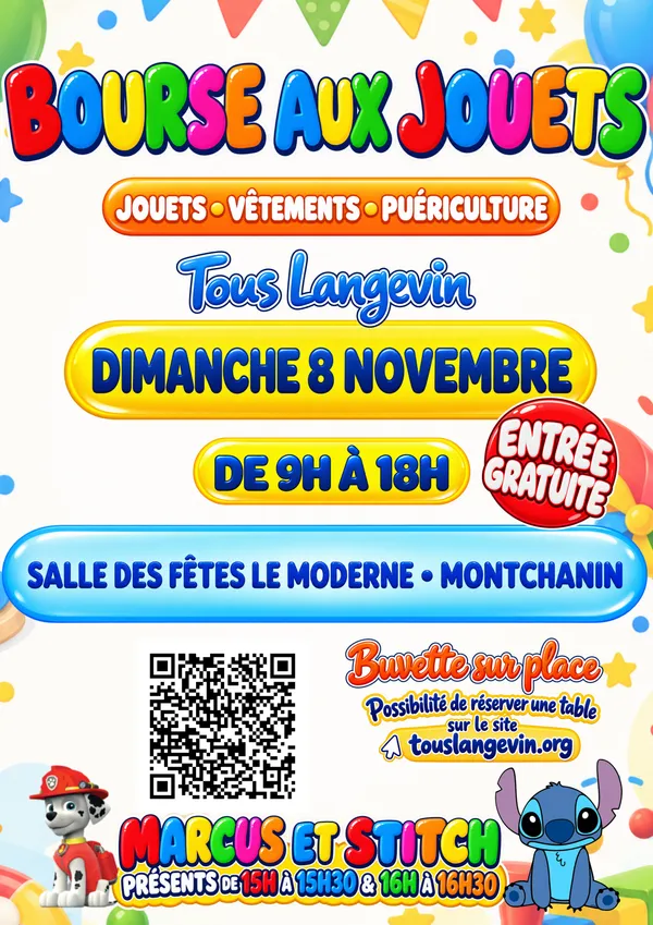 Bourse aux jouets et puériculture