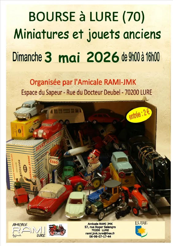 Bourse aux miniatures et jouets anciens - Lure