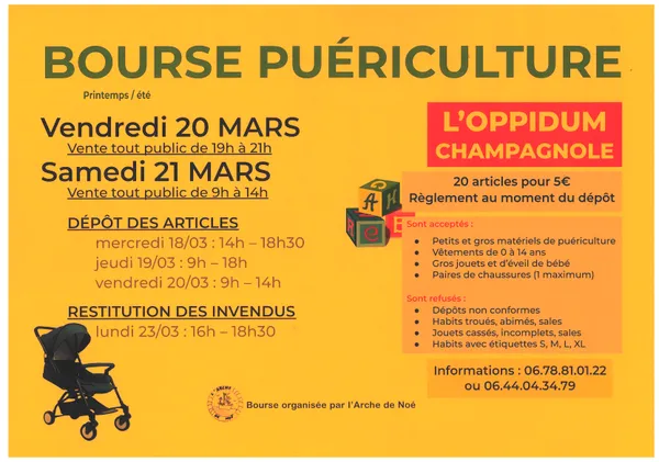 Bourse puériculture