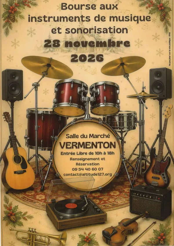 Bourse aux instruments de musique et sonorisation