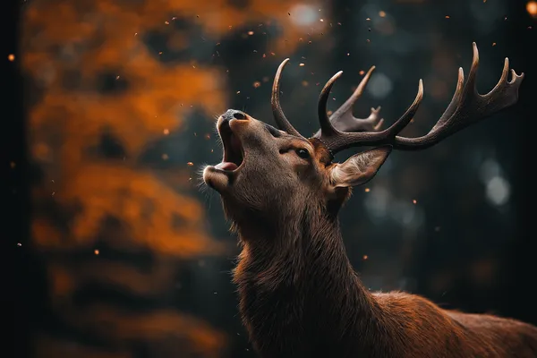 Le Brâme du Cerf au parc animalier