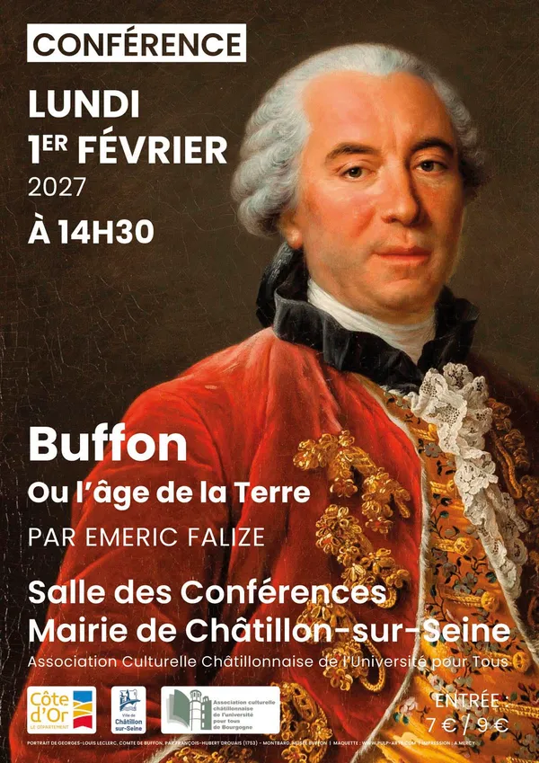 Conférence "Buffon ou l'âge de la Terre"