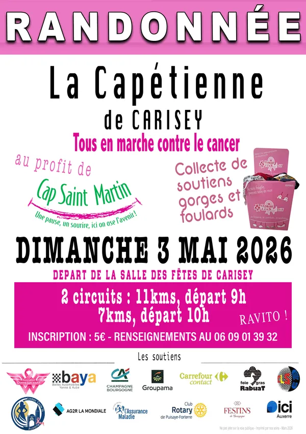 Randonnée La Capétienne