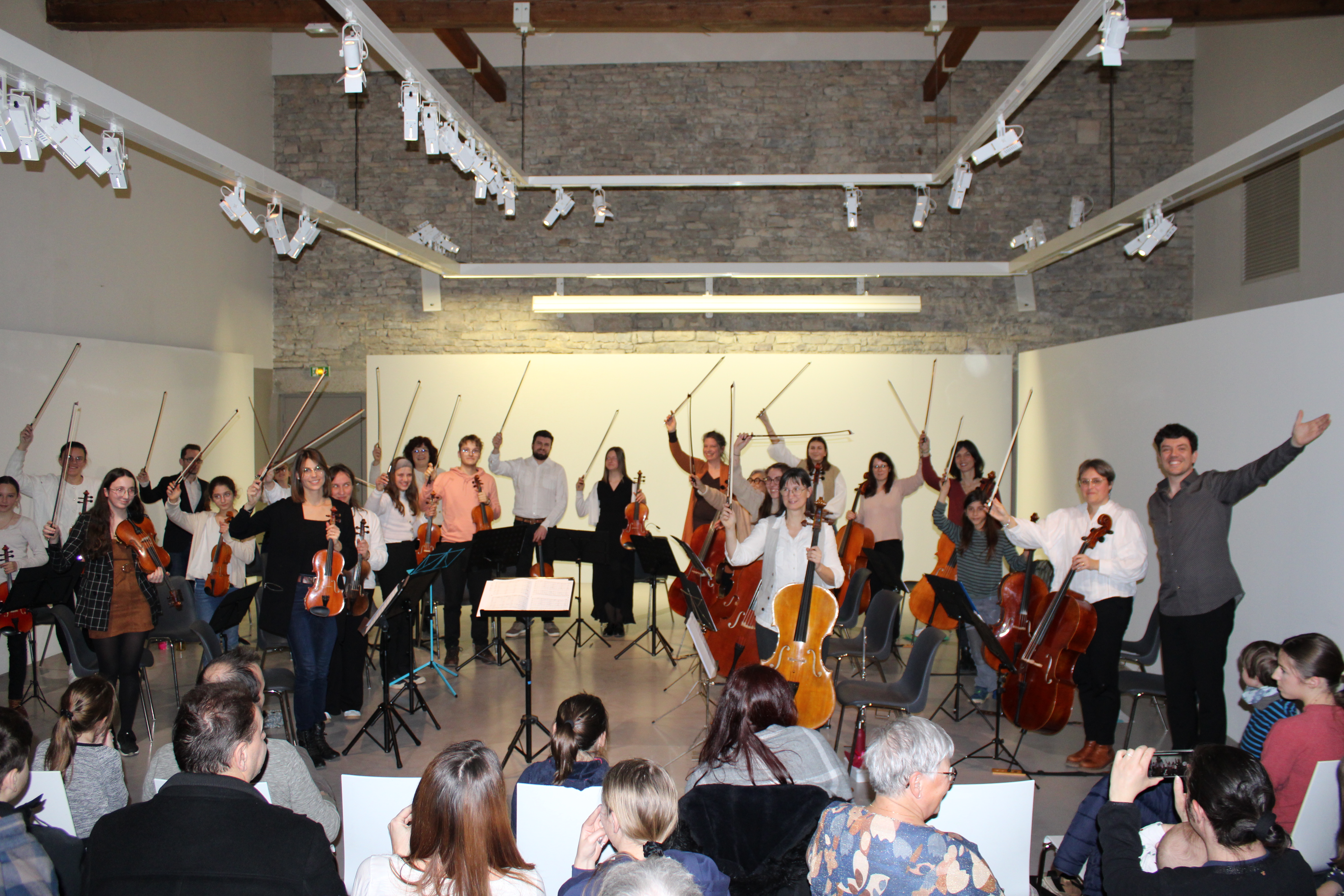 Fin de stage de l’orchestre à cordes du CFCMA