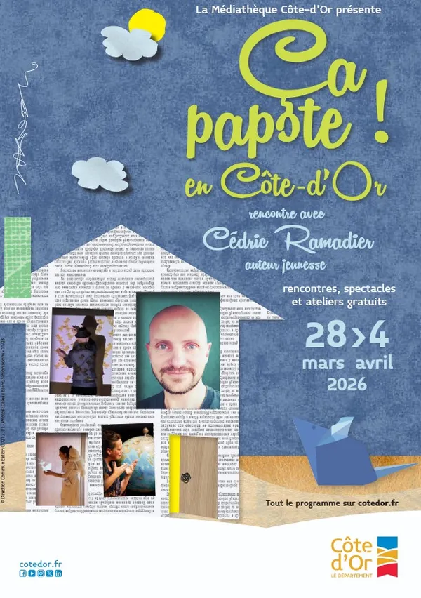 Viens découvrir l'univers de Cédric Ramadier, auteur jeunesse !
