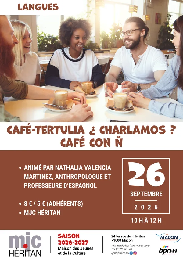 Café-Tertulia ¿ Charlamos ? Café con ñ