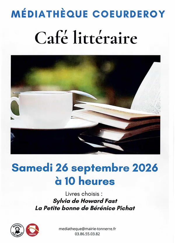 Café littéraire à Tonnerre