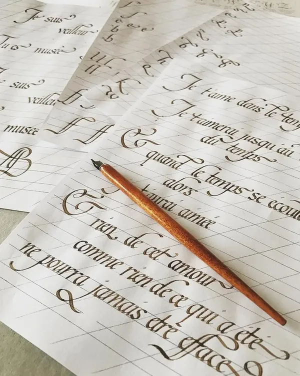 Atelier créatif "Calligraphie"