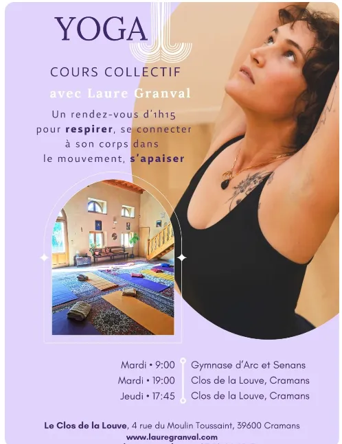 Yoga : cours collectifs