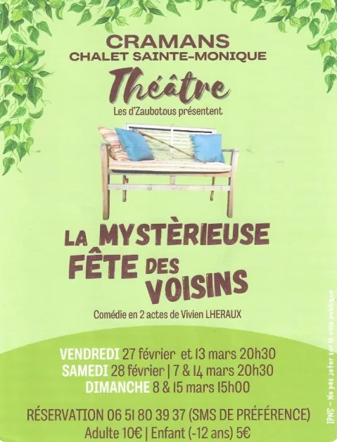 Théâtre : La mystérieuse fête des voisins