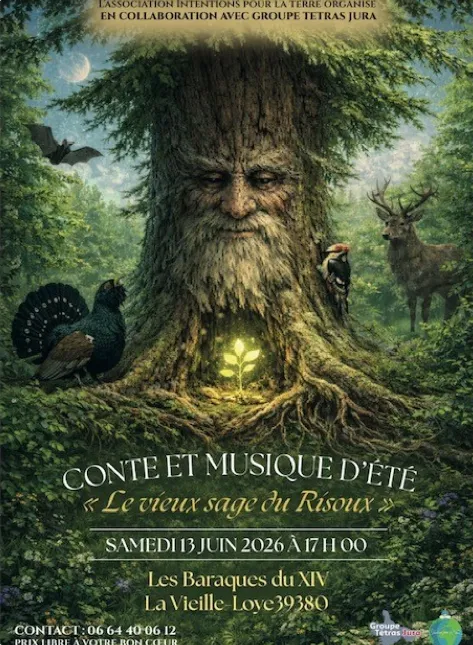 Lecture de conte et musique d'été