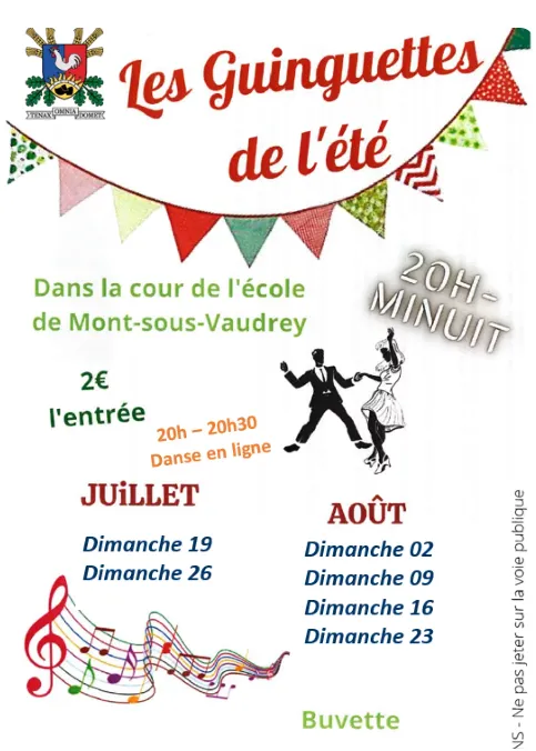 Les guinguettes de l'été