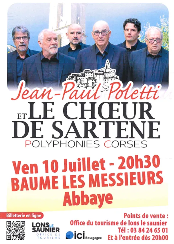 Concert Le Chœur de Sarténe