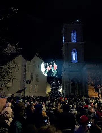 Descente du Père Noël