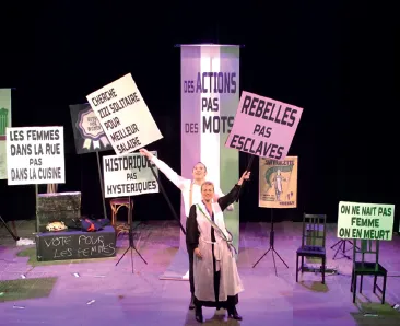 THÉÂTRE : Filles, Mères, Rebelles, Suffragettes