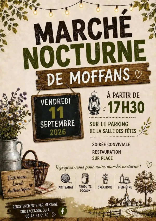 Marché nocturne de Moffans