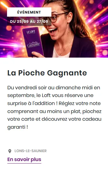 La pioche gagnante