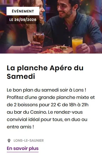 La planche Apéro du samedi