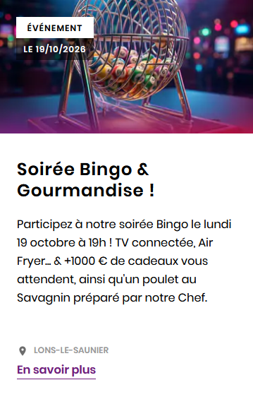 Soirée Bingo