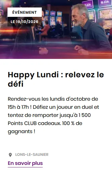 Happy Lundi : relevez le défi