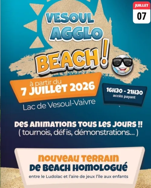 Vesoul Agglo Beach !