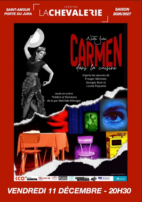 Carmen dans la cuisine au théâtre de la Chevalerie