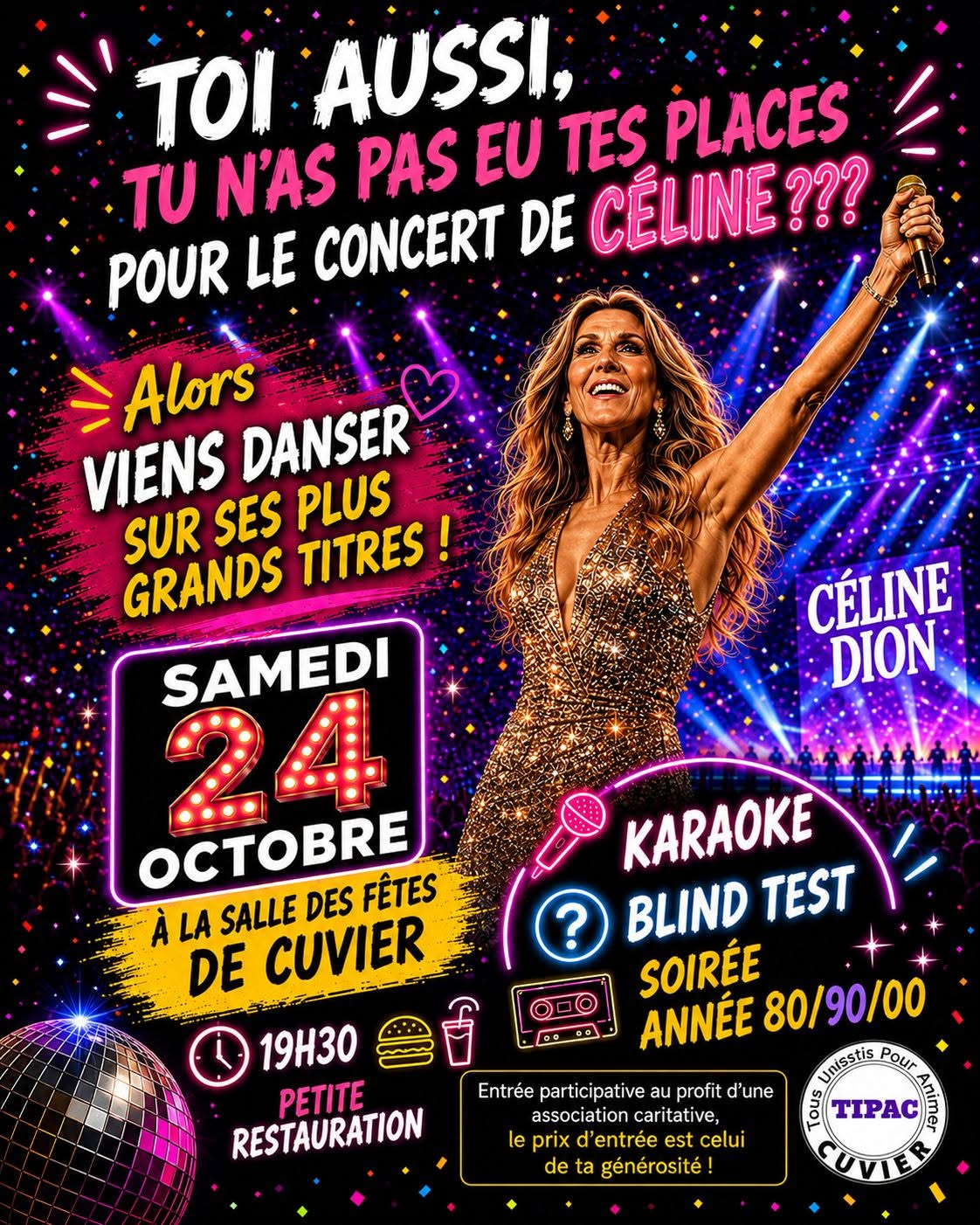 Soirée Céline Dion