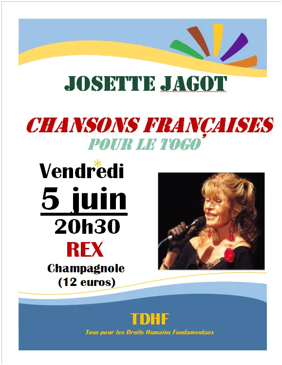 Concert : chansons françaises pour le Togo