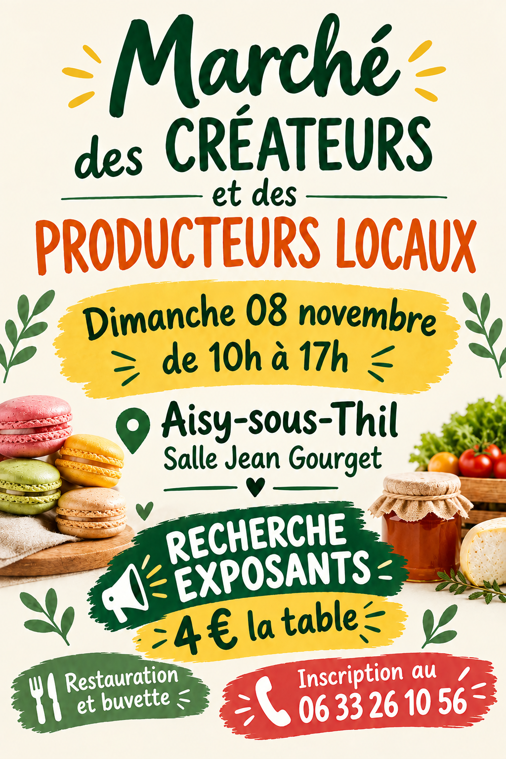 Marché des créateurs et des producteurs locaux