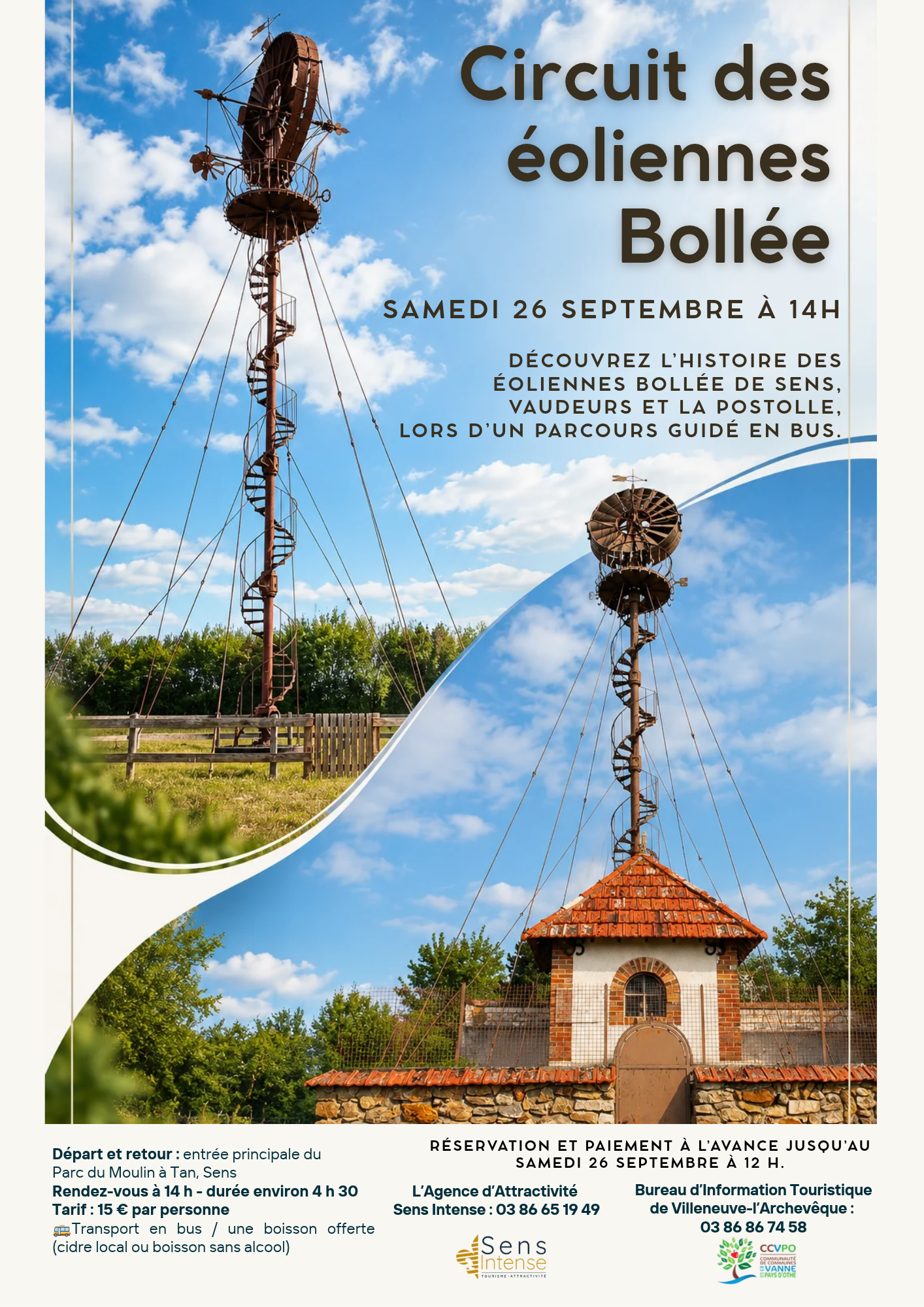Circuit des éoliennes Bollée
